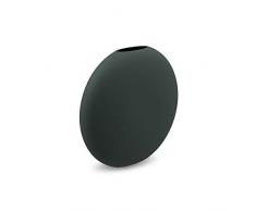 Cooee Design Pastille Vase Céramique Dark Green L : 15 L : 4 H : 14 cm