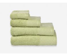 Ma CASA Serviette Zic Lavabo Vert