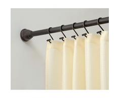 InterDesign 73081EU Cameo XT Barre de Traction de Rideau de Douche Petit ModÃ¨le INOX Bronze 63,5 x 6,6 cm