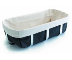 LACOR Panier à Pain en Textile 38 x 19 x 11 cm