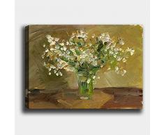 Bonamaison Peinture sur toile, multicolore, 30 x 40 cm - ConÃ§u et fabriquÃ© en Turquie