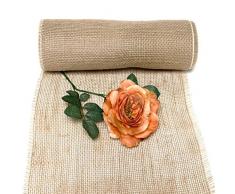 TGG Jute Chemin de Table Naturel, Largeur 30Â cmÂ âÂ 10Â m