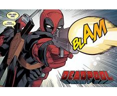 Marvel Comics PP34222 Deadpool (Blam) Maxi Poster, Plastique/Verre, Multicolore, 61 x 91,5 cm