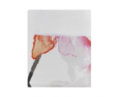 Essix - Housse de couette Floraison Satin de coton Multicolore 240 x 260 cm