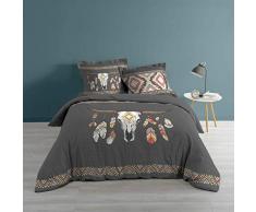 douceur dintÃ©rieur parure 3 piÃ¨ces 240x220 cm indian folk