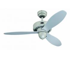 Westinghouse 7817440 Airplane Ventilateur de plafond Métal argent