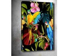 Bonamaison Peinture sur toile, multicolore, 50 x 70 cm - ConÃ§u et fabriquÃ© en Turquie