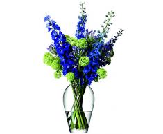 LSA International Vase Ã Grand Bouquet de Fleurs, Transparent, 35Â cm de Haut