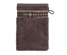 Frottana Fjord Gant de Toilette 15Â x 20Â cm en 100% Coton, Ash