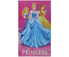 120x70 cm Rose 100/% Coton Disney Minnie Happy Drap de Plage