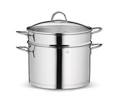 Kela Marmite Ã PÃ¢tes avec Passoire, Cailin, Acier inoxydable 18/10, Contenance 13,5 L, 10991