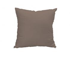 Soleil docre 527234 ALIX Housse de coussin Polyester Moka 40 x 40 cm