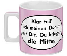 Sheepworld Wortheld Tasse, Porcelaine, Rosa, 9 x 9 x 9.5 cm