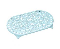 Victor VCW315PB Dessous de plat ovale en fonte Bleu pÃ¢le Grand modÃ¨le