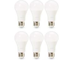 AmazonBasics Professional Lot de 6 ampoules LED Culot Edison à vis E27 Ãquivaut à 100 W Blanc froid, Intensité variable