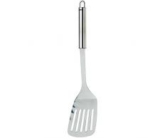 kela 19003 Spatule ajourÃ©e Rondo 33,5cm en Acier Inoxydable Mat, Argent, 33,5 x 8 x 3 cm