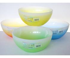 Rocco Bormioli Dem Crystal Saladier, Plastique, Multicolore 28x28x13 cm Multicolore