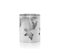 YANKEE CANDLE Nordic Stag Bougeoir en métal Argenté 101 cm