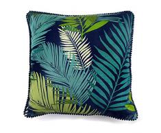 Fusion Coussin Garni de, 100% Coton, Multicolore, 43Â x 43Â cm (17Â x 17)