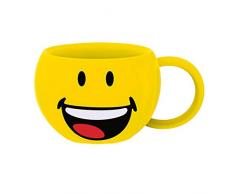 Zak! designs 6727-007 Smiley-Rire mug, Jaune