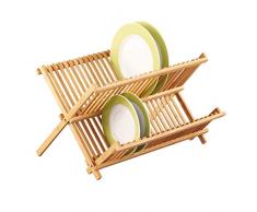 Zeller 25341 Ãgouttoir à Vaisselle, Bambou, Brun, 42 x 35 x 25 cm