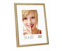 Deknudt Frames S011A4 Cadre Photo RÃ©sine DorÃ© 24 x 30 cm