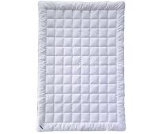 Billerbeck 510667 0001 Lina Superlight Couette dété en lin naturel 135 x 200 cm Blanc