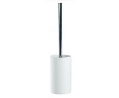 Kleine Wolke 5055100856 Porte-Brosse de Toilette Pur, Blanc, Porcelaine Gommée