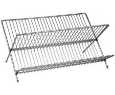 Premier Housewares 0509090 Ãgouttoir à Vaisselle Pliant en Chromé