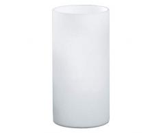 Eglo 81827 Lampe de table, Verre, E14, Blanc