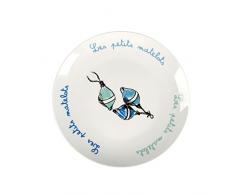 Delys-By-Vercal 514353 Assiettes Plate en Porcelaine 27 cm