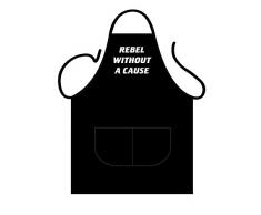 Iconic Tabliers Rebel Without A Cause Tablier, Coton Polyester, Multicolore, 90Â x 69Â x 0.1Â cm
