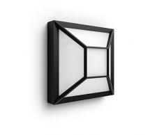 Philips Mygarden Applique 1739330p0 â éclairage extérieur â Applique murale, noir, blanc, aluminium, contemporaine, 1 ampoule (s), 12 W)