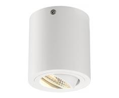 TRILEDO ROND CL plafonnier, blanc, 6.2W, 38 °, 3000K