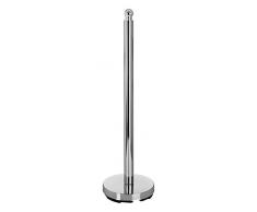 Premier Housewares Porte-rouleaux pour Wc Chrome ; Porte Papier Toilette de 14 cm de DiamÃ¨tre