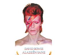 empireposter 717849 David Bowie â Aladdin Sane Poster Musique Classique Rock, Papier, Multicolore, 91,5 x 61 x 0,14 cm