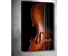 Bonamaison Peinture sur toile, multicolore, 50 x 70 cm