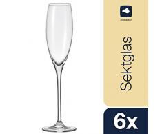 Leonardo 81435 Cheers Lot de 6 Flutes Ã Champagne