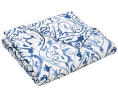 Designers Guild Housse de Couette, Satin de Coton, Indigo, 140x200 cm