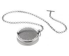 Alessi Twy01 T-timepiece Boule à Thé en Acier Inoxydable 18/10 Brillant