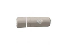 Soleil docre Secret Coussin polochon, Coton, Ecru, 20 x 50 cm