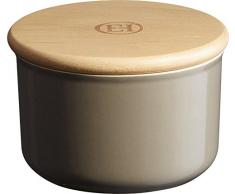 Emile Henry Eh958745 Pot de Conservation Pour Epices 0,3 L CÃ©ramique Gris Silex 11 X 11 X 7,5 cm