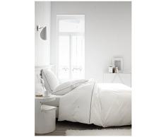 TODAY Housse de Couette et Taies doreiller, Blanc, 220 x 240 cm