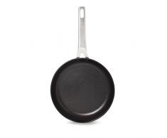 Valira 4642/25 Poêle Premium de 24 cm fabriqué en Espagne, en Fonte daluminium avec Anti-adhérent écologique renforcé, apte pour linduction, Noir