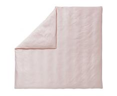 Essix - Housse de couette Triumph Line Satin de coton Chamallow 140 x 200 cm