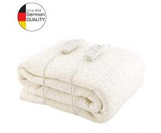 Monogram allergyfree chauffante Housse de Matelas King Size Dual Controller avec Protection allergie Ã laide HHL Technologie