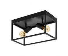 EGLO 98332 Plafonnier, Noir