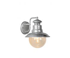 Lucide FIGO - Applique Murale Extérieur - à 21,3 cm - IP44 - Zinc 06