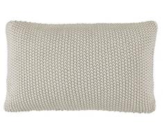 Marc OPolo Nordic Knit Coussin, 100% Coton, Oatmeal, 30 cm x 60 cm