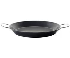 Ibili 501046 Plat à Paella Gandia Acier Noir 46 cm